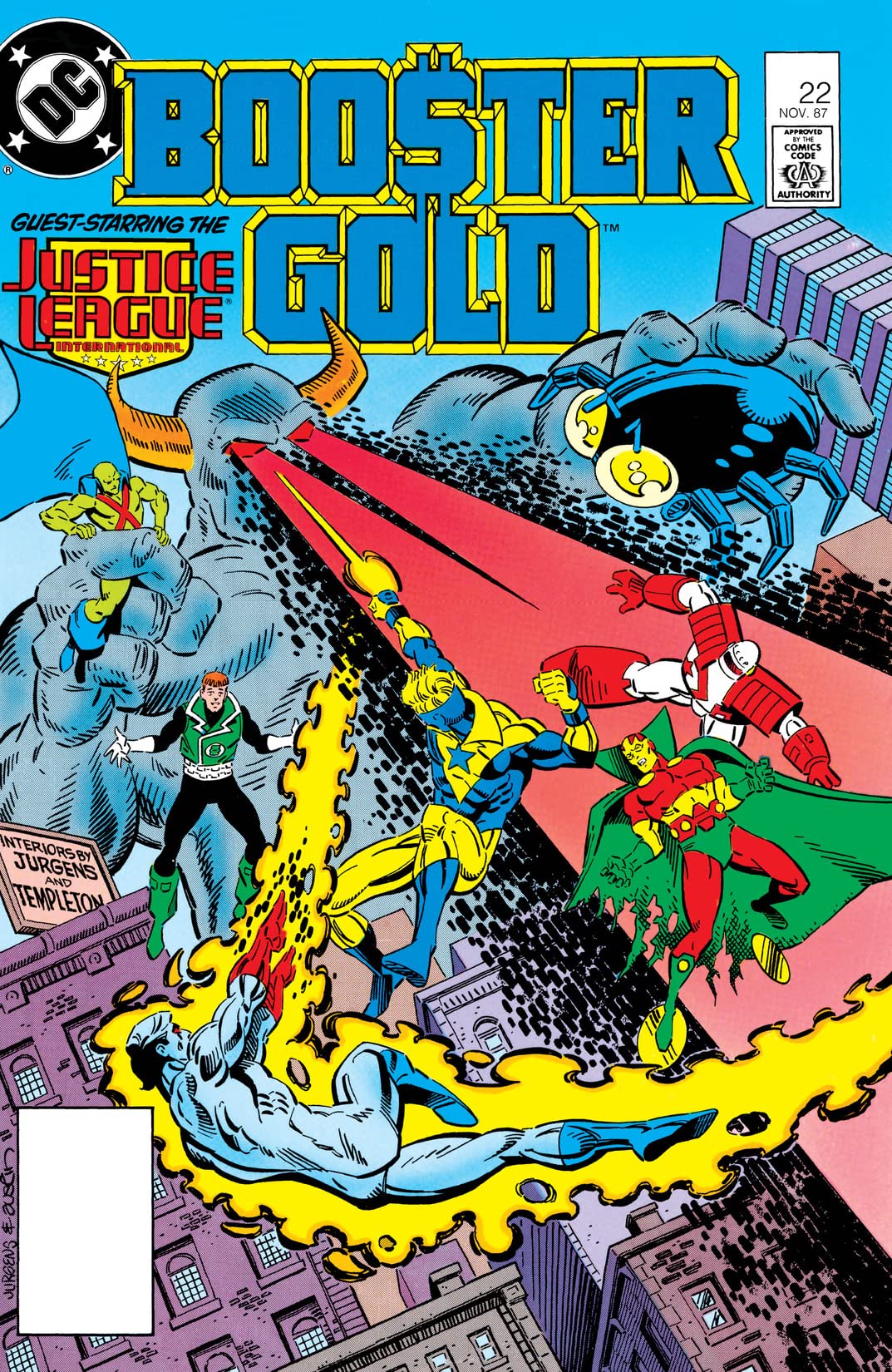 Booster Gold #22 cover