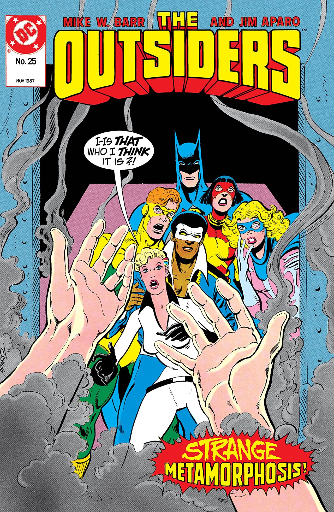The Outsiders #25 cover