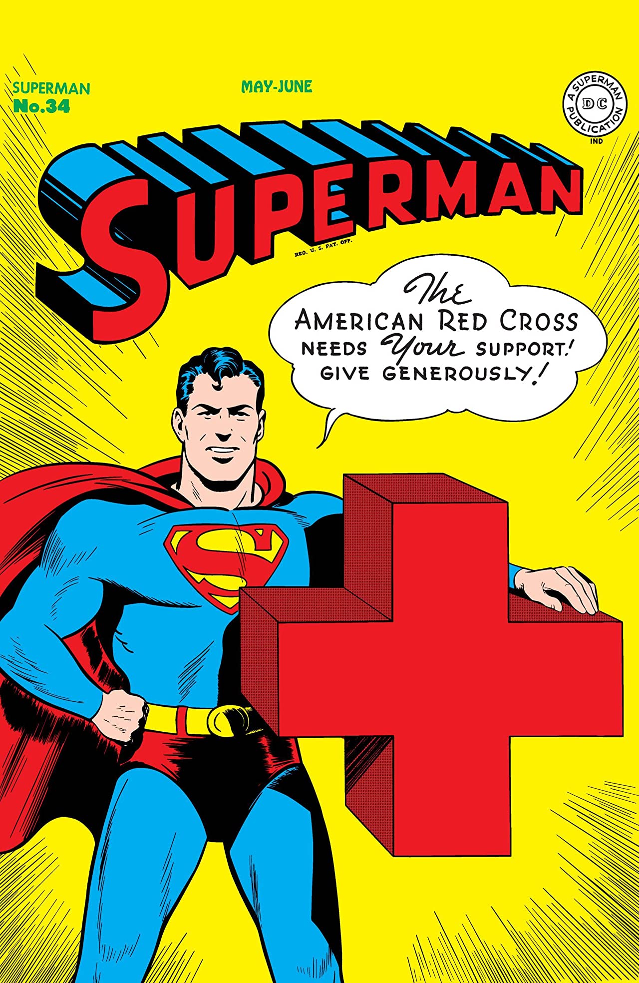 Superman #34 cover