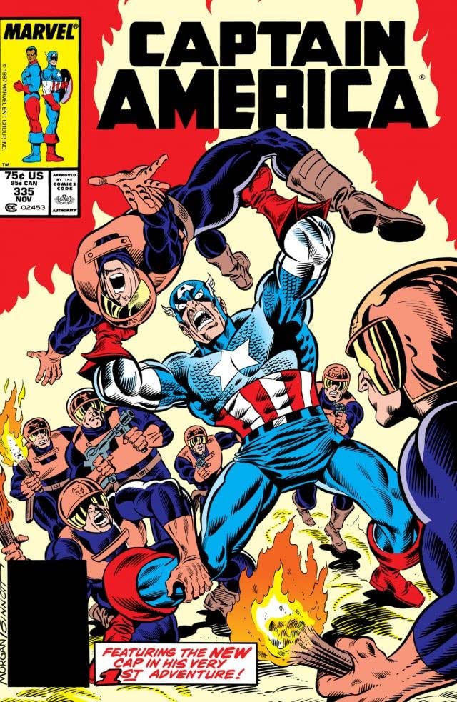 Captain America #335 cover