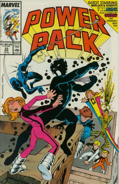 Power Pack #33 cover