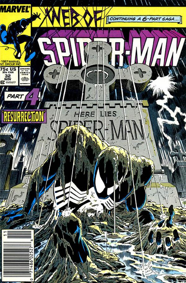 Web of Spider-Man #32 cover