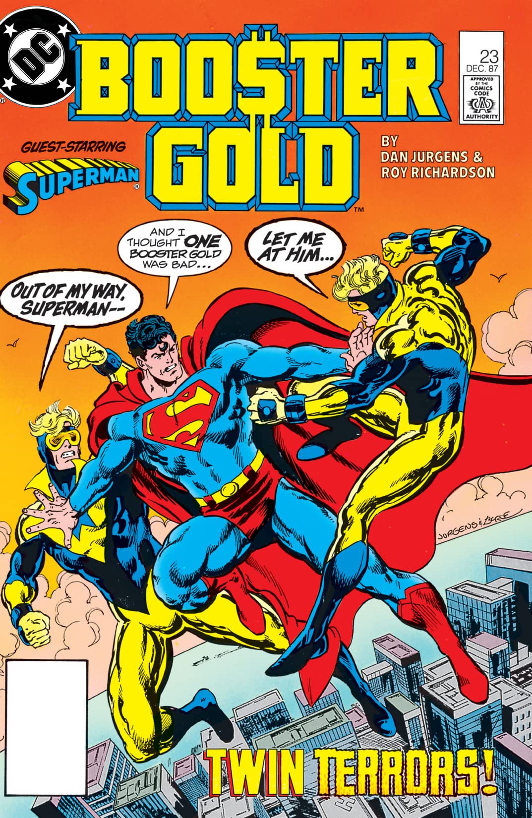 Booster Gold #23 cover