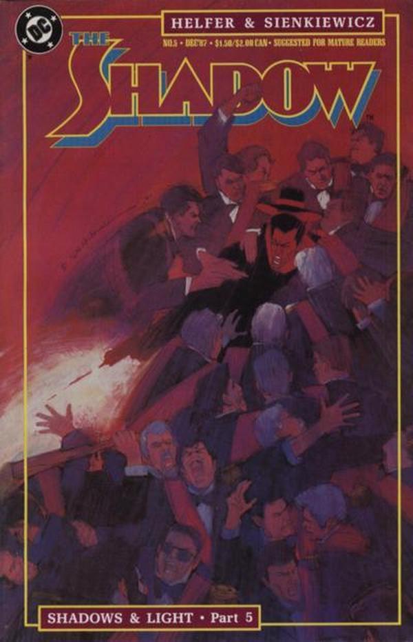 The Shadow #5 cover