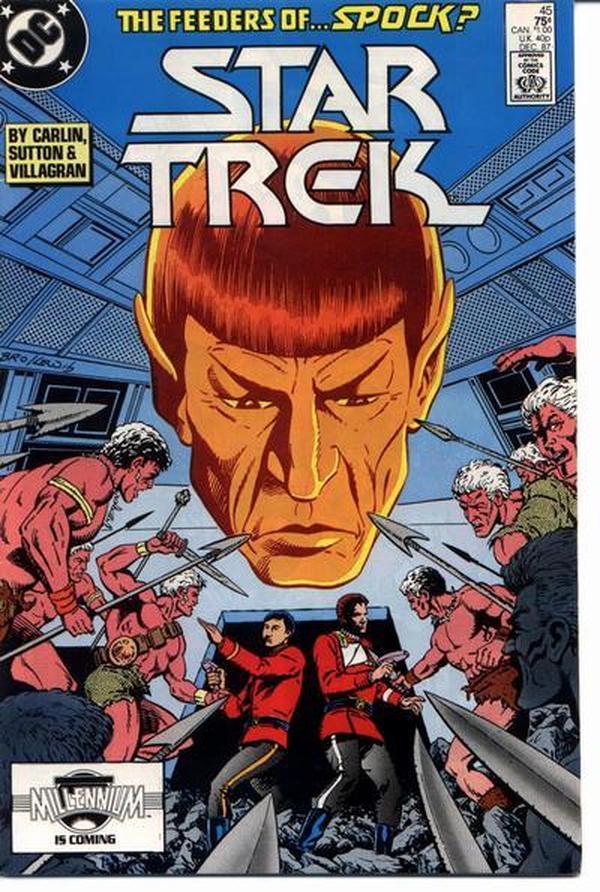 Star Trek #45 cover