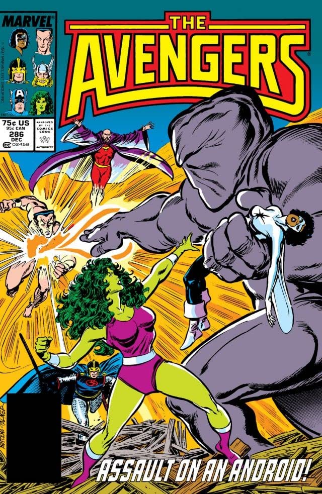 The Avengers #286 cover