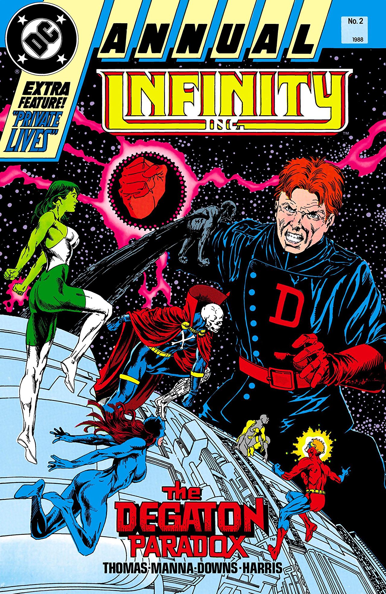 Infinity Inc. Annual #2 cover