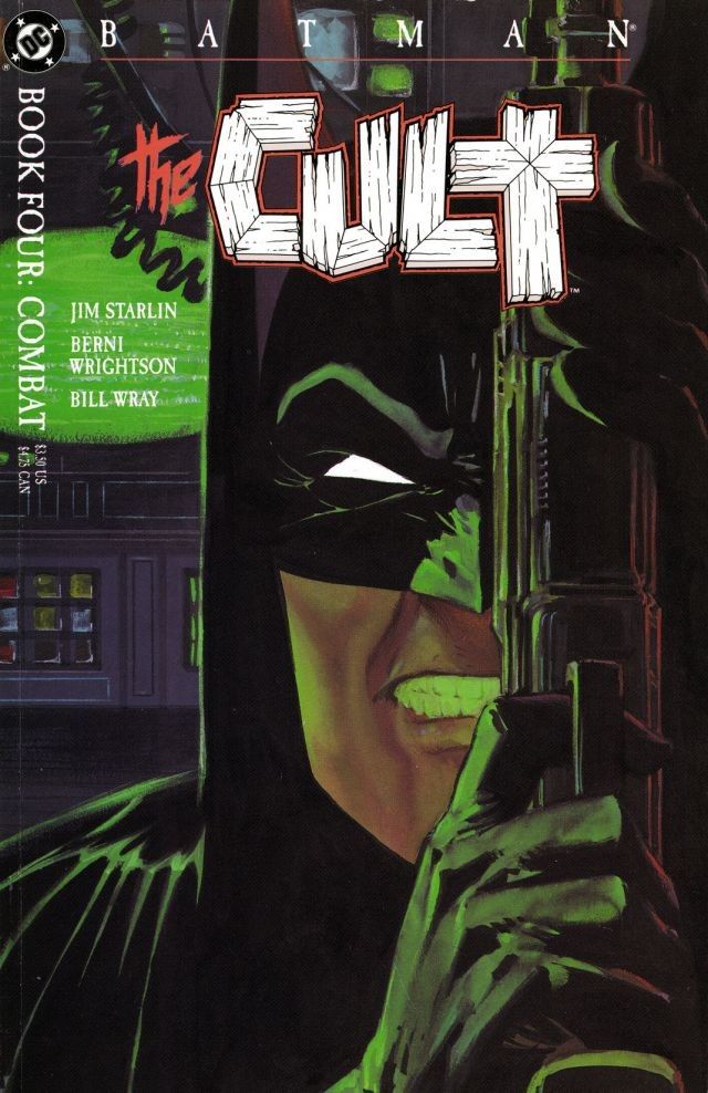 Batman The Cult #4 cover