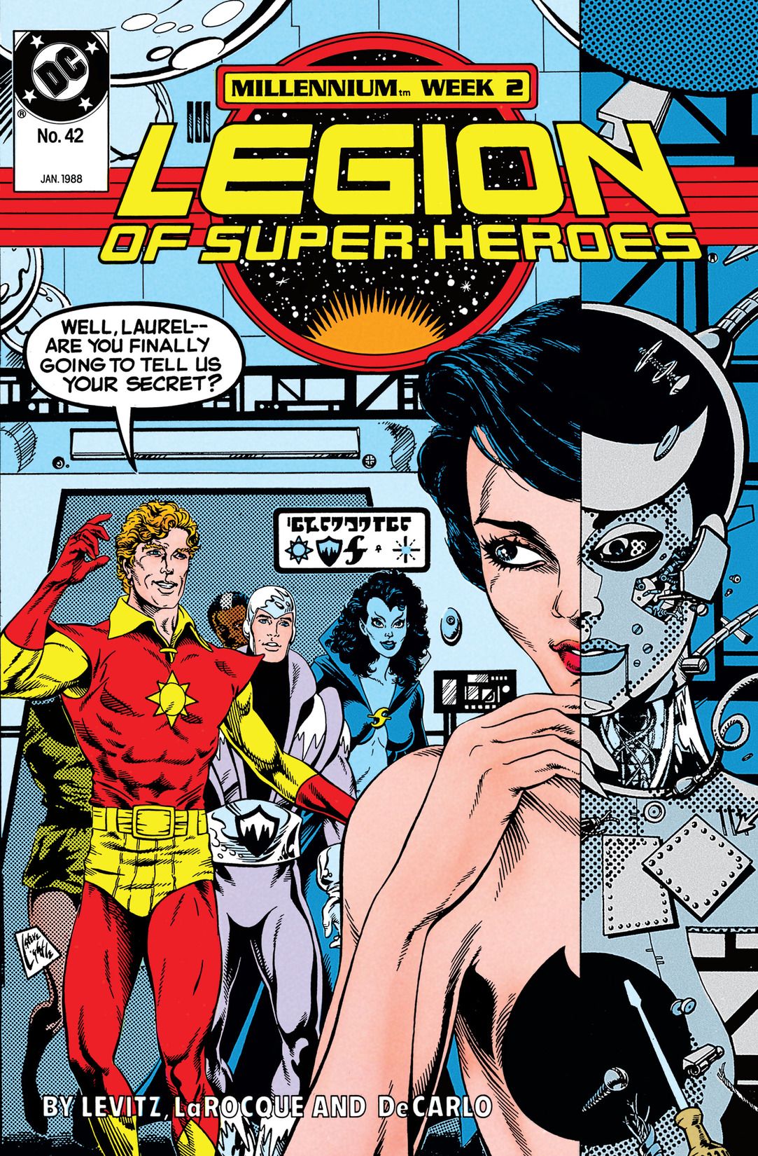 Legion of Super-Heroes #42 cover