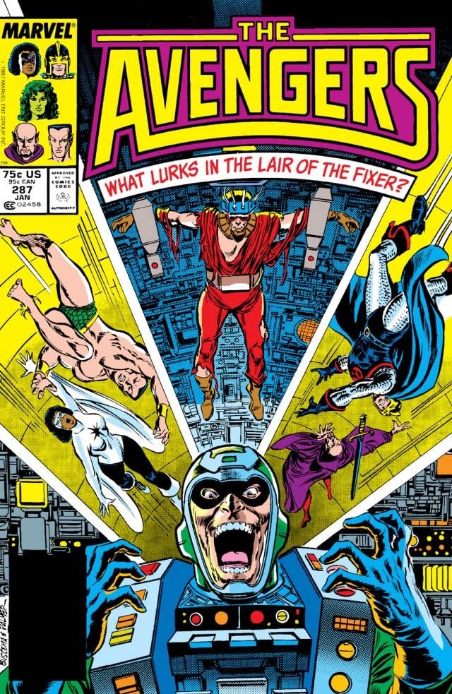 The Avengers #287 cover
