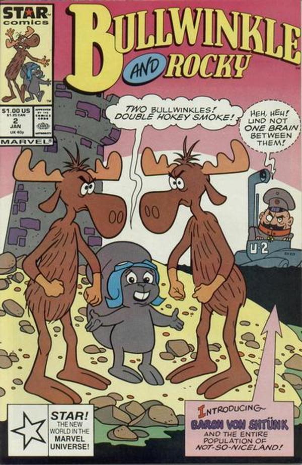 Bullwinkle and Rocky #2 cover
