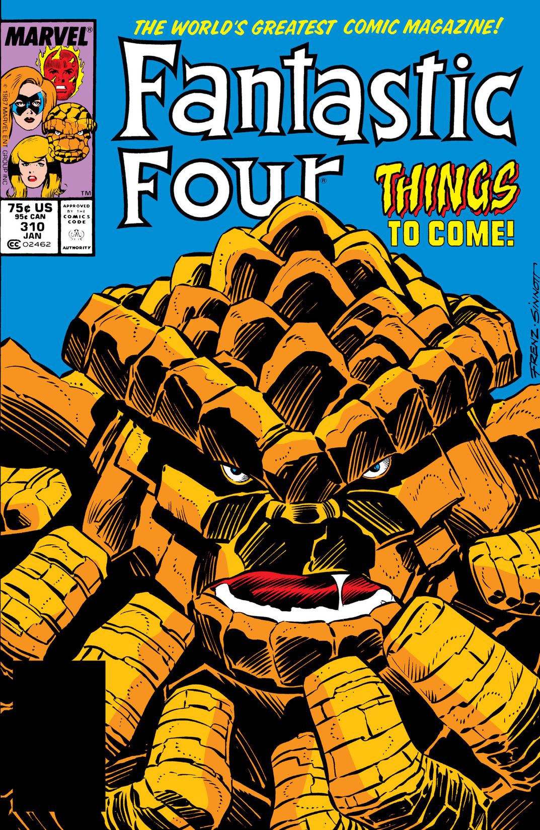 Fantastic Four #310 cover
