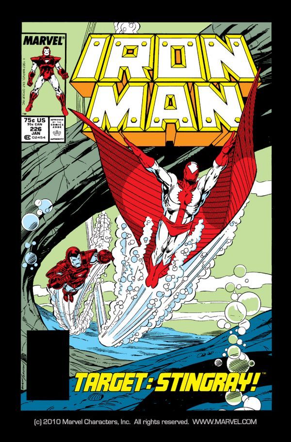 Iron Man #226 cover