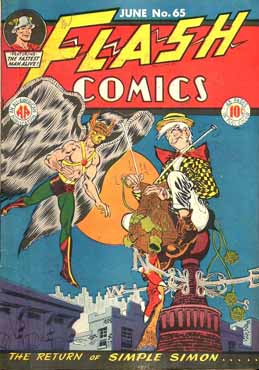 Flash Comics #65 cover