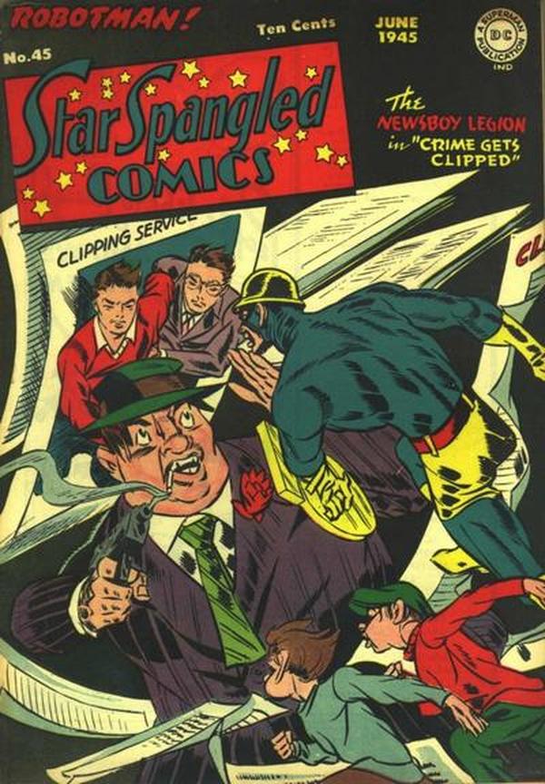 Star Spangled Comics #45 cover