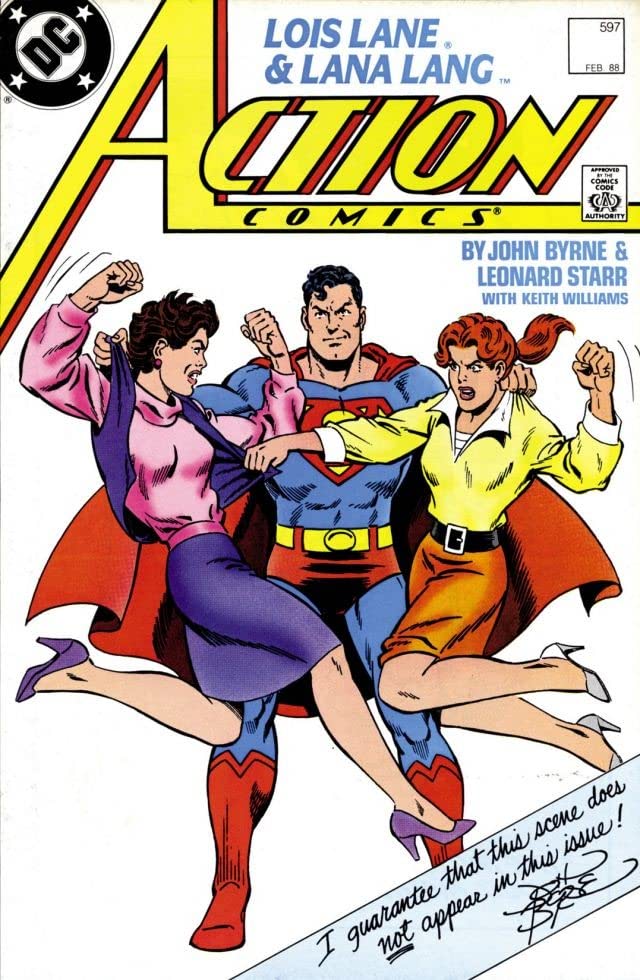 Action Comics #597 cover