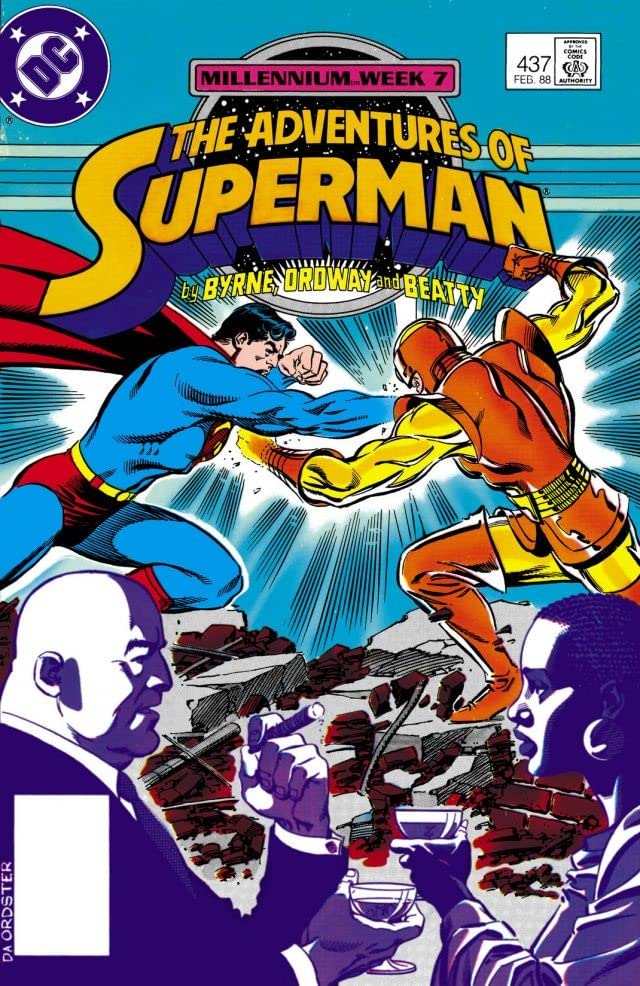 Adventures of Superman #437 cover