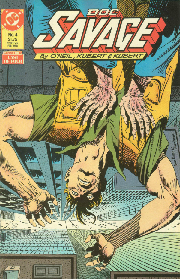 Doc Savage #4 cover