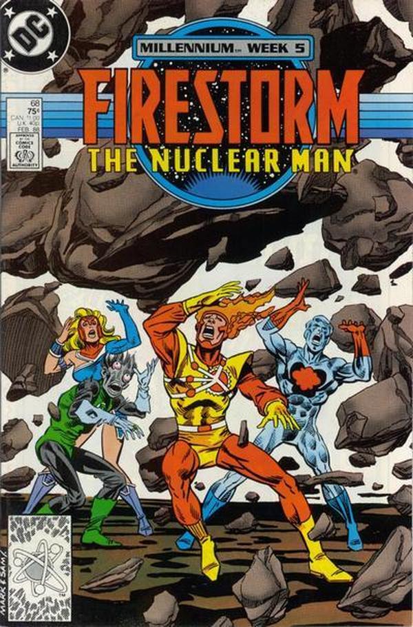 Firestorm the Nuclear Man #68 cover