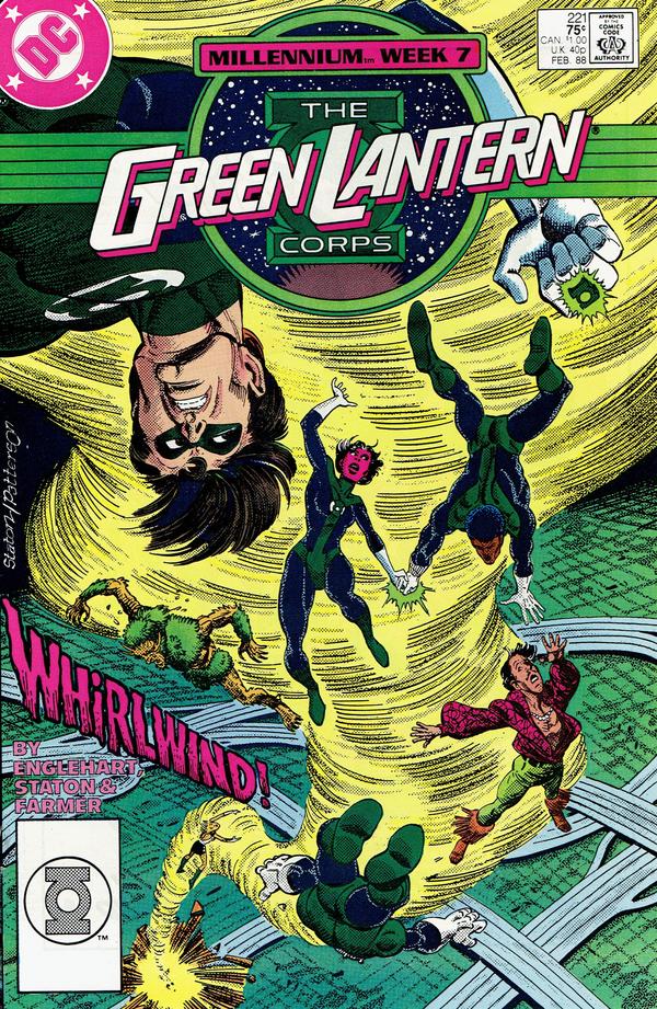 The Green Lantern Corps #221 cover