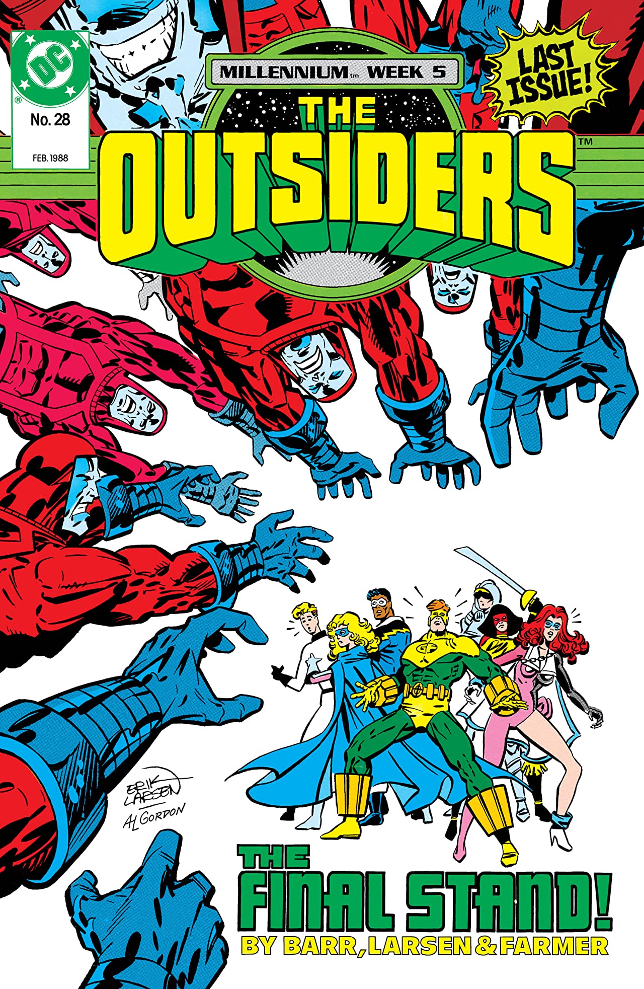 The Outsiders #28 cover