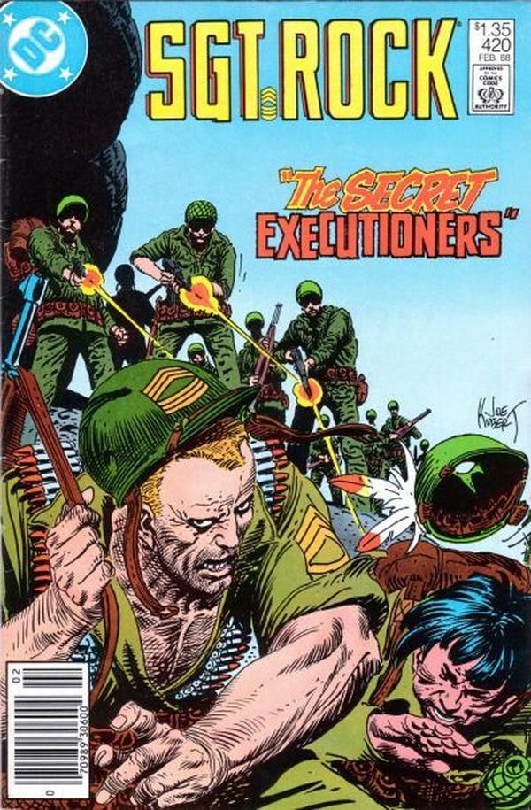 Sgt. Rock #420 cover