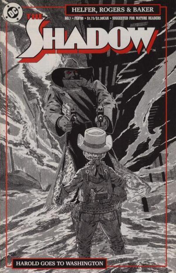 The Shadow #7 cover
