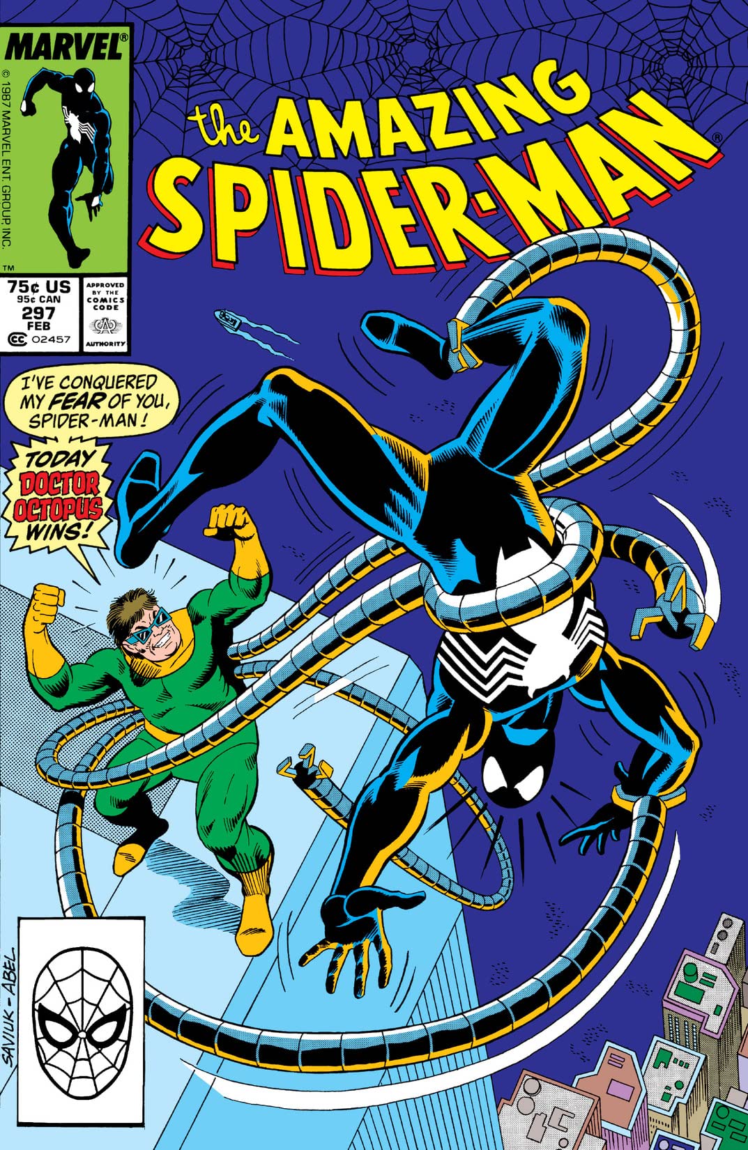 The Amazing Spider-Man #297 cover