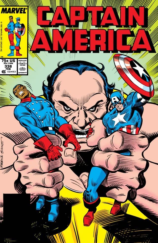 Captain America #338 cover