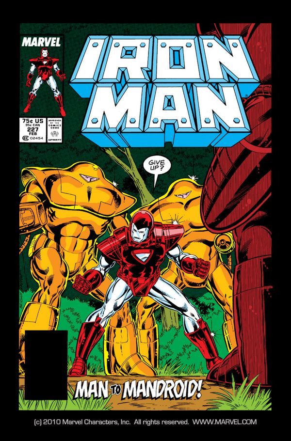 Iron Man #227 cover