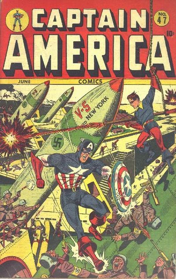 Captain America Comics #47 cover