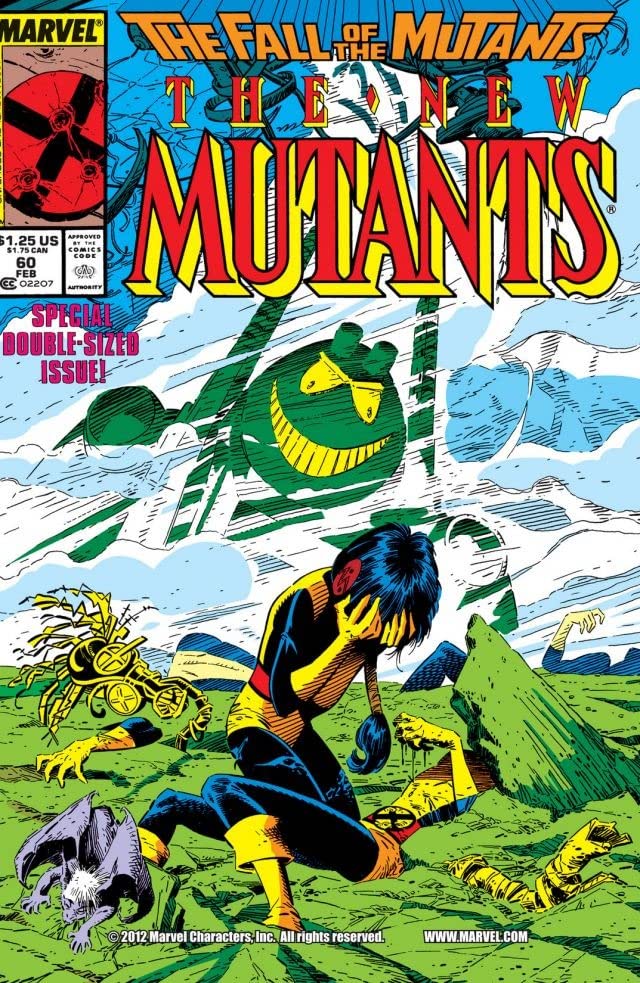 The New Mutants #60 cover