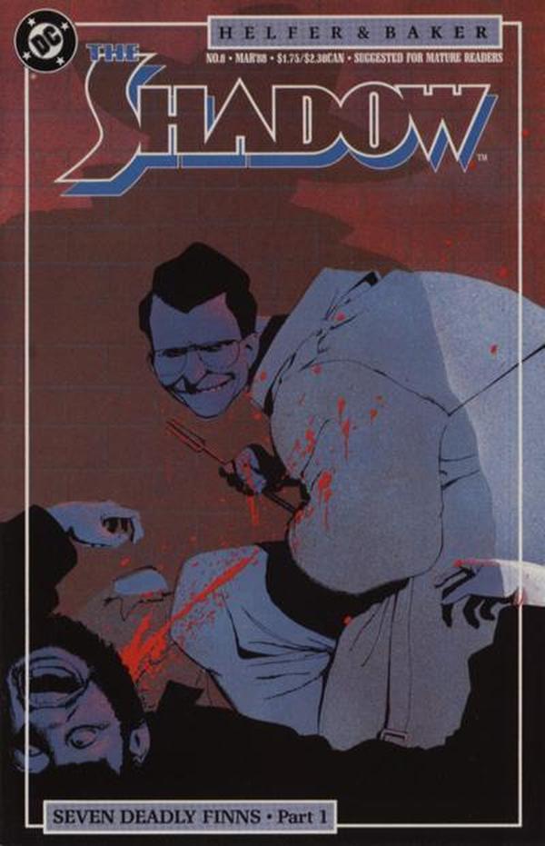 The Shadow #8 cover
