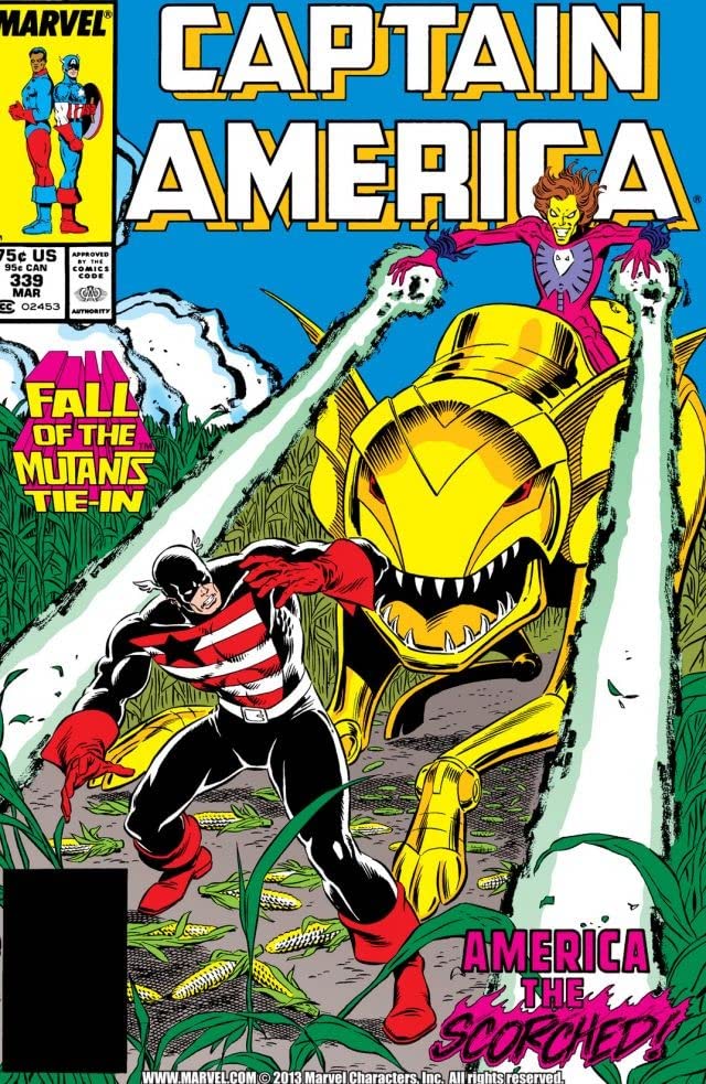 Captain America #339 cover