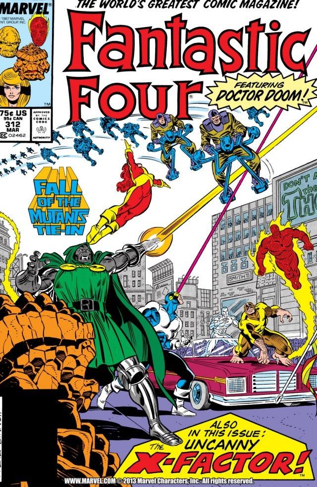 Fantastic Four #312 cover