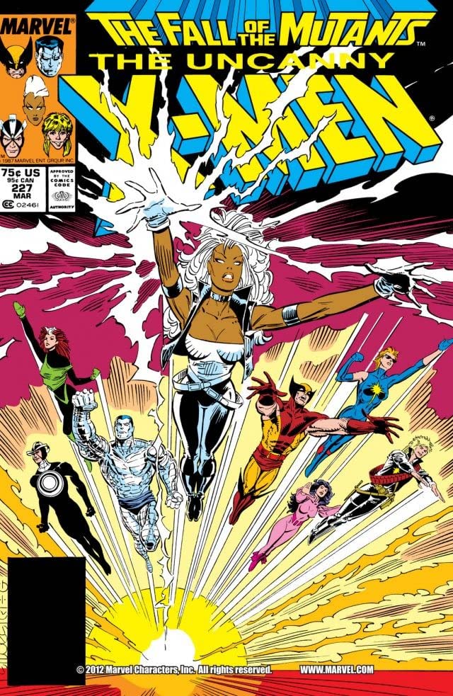The Uncanny X-Men #227 cover