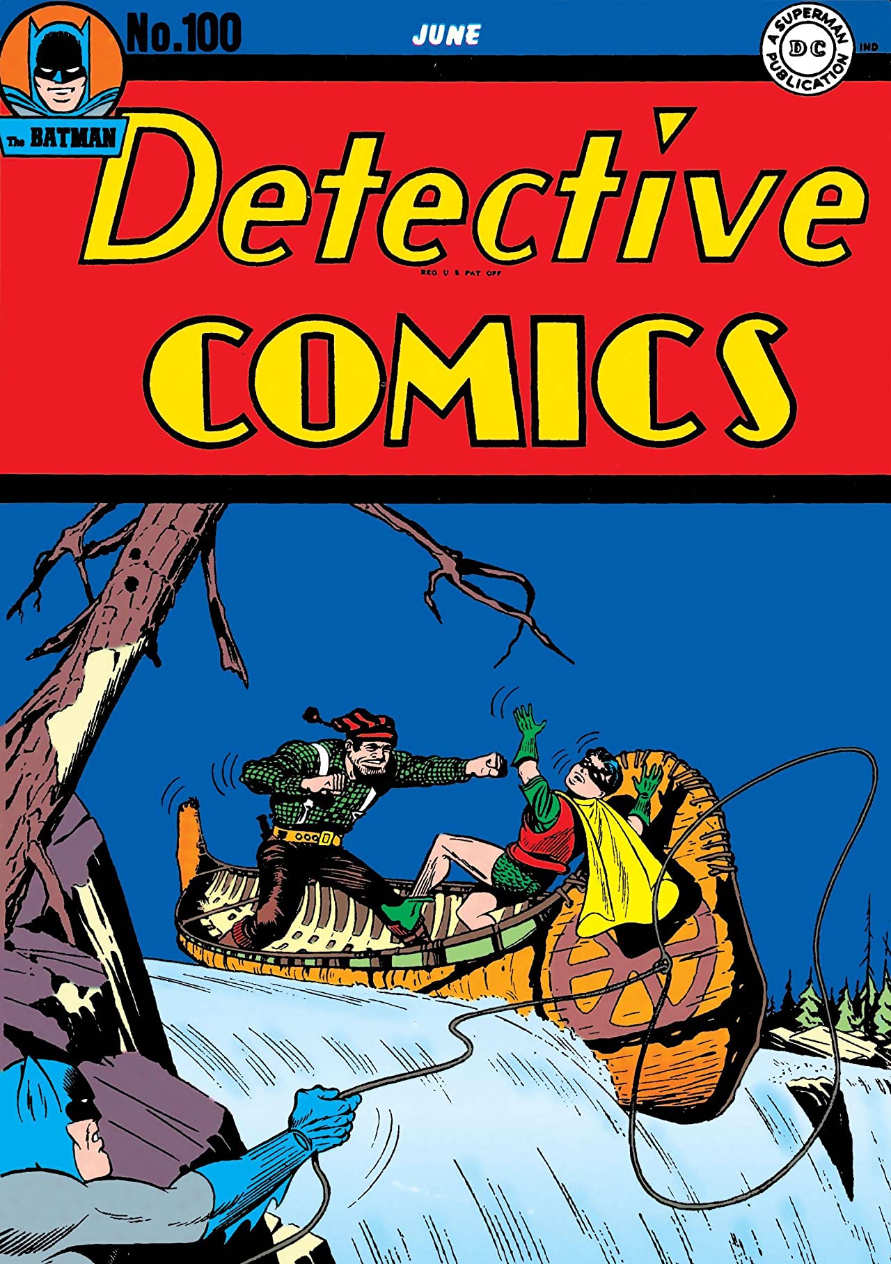 Detective Comics #100 cover