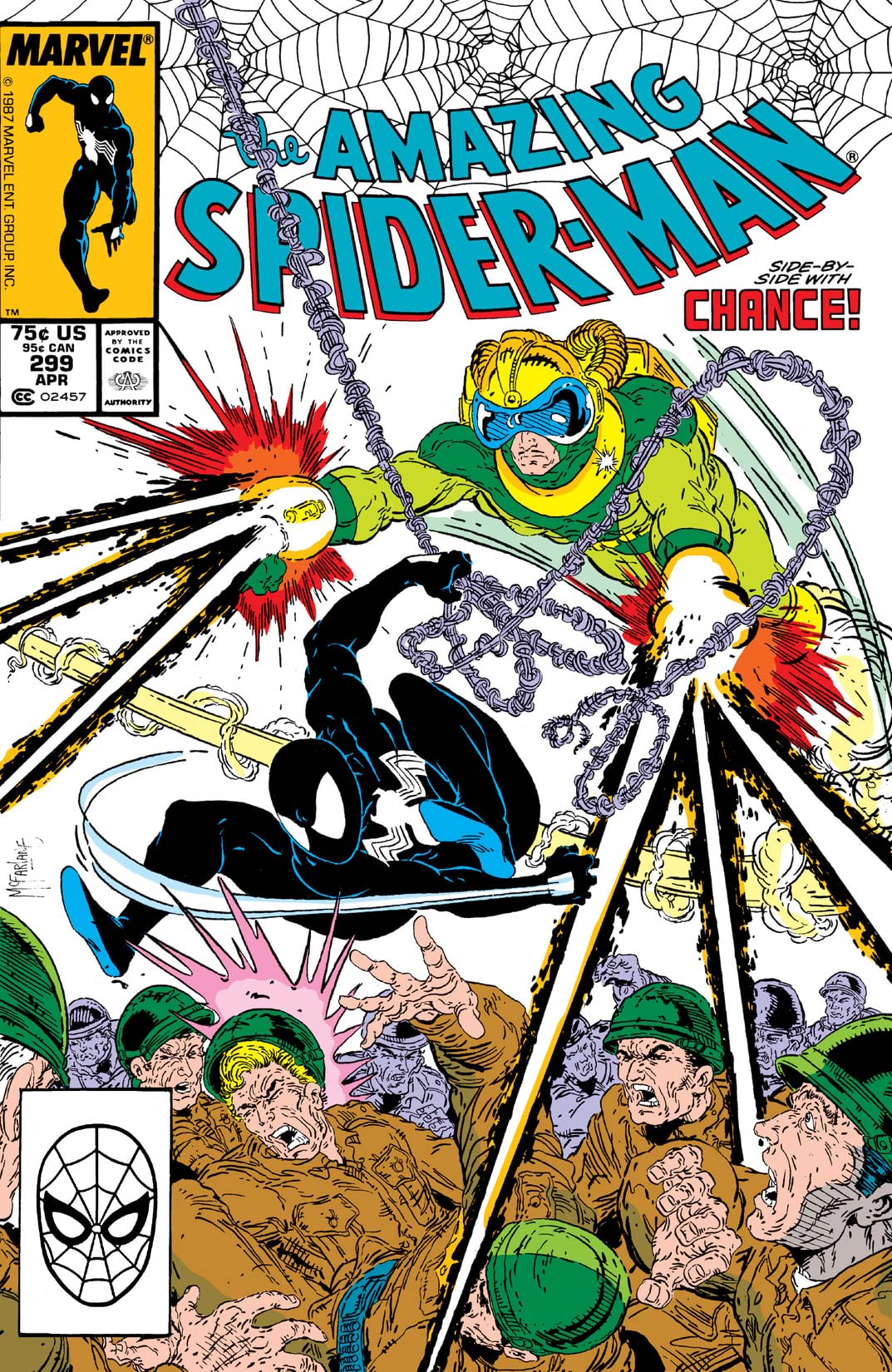 The Amazing Spider-Man #299 cover
