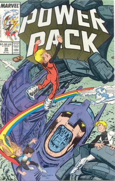 Power Pack #36 cover