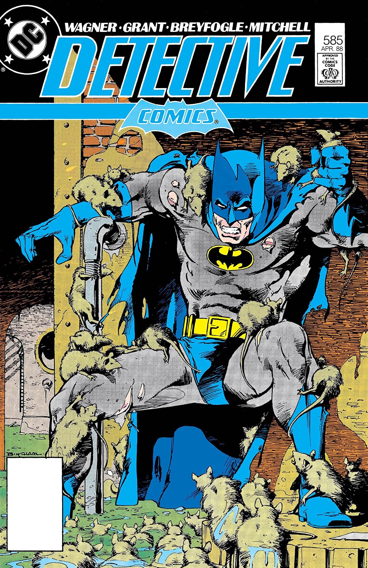 Detective Comics #585 cover
