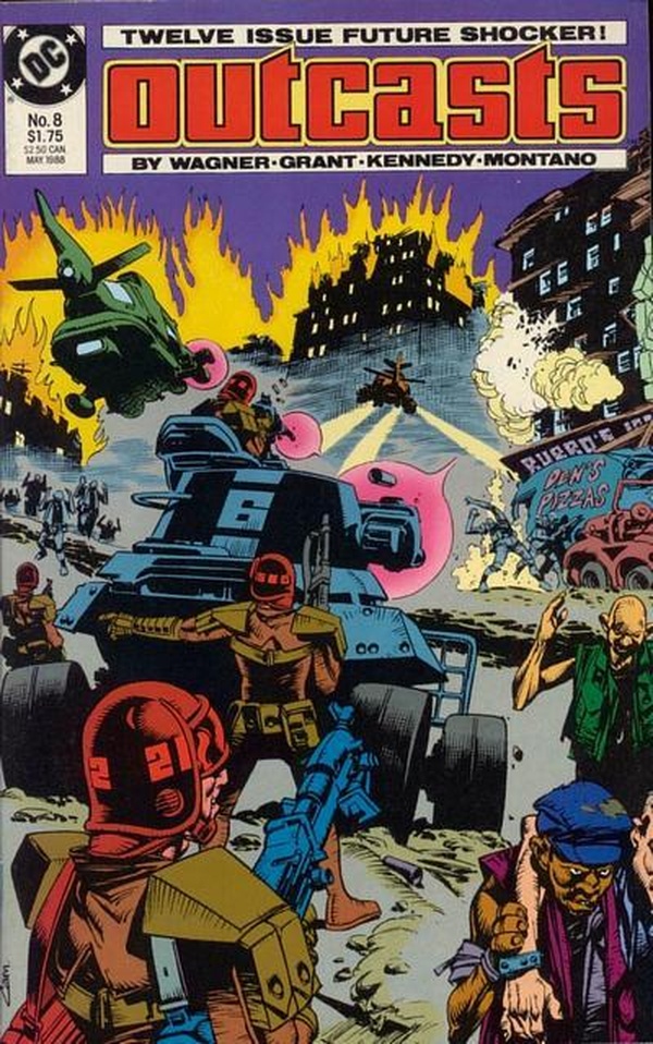 Outcasts #8 cover