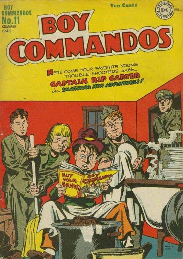Boy Commandos #11 cover