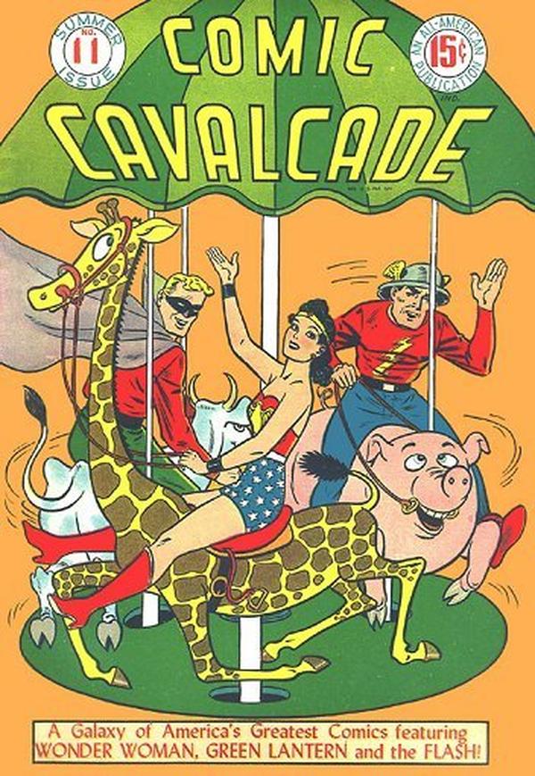 Comic Cavalcade #11 cover