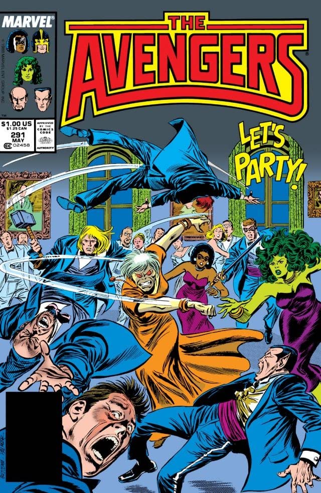 The Avengers #291 cover