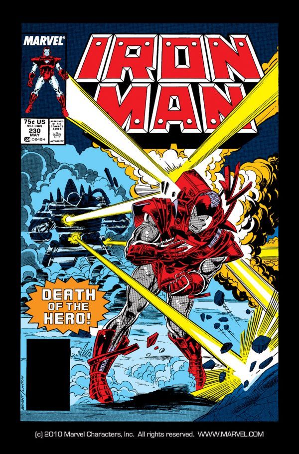Iron Man #230 cover
