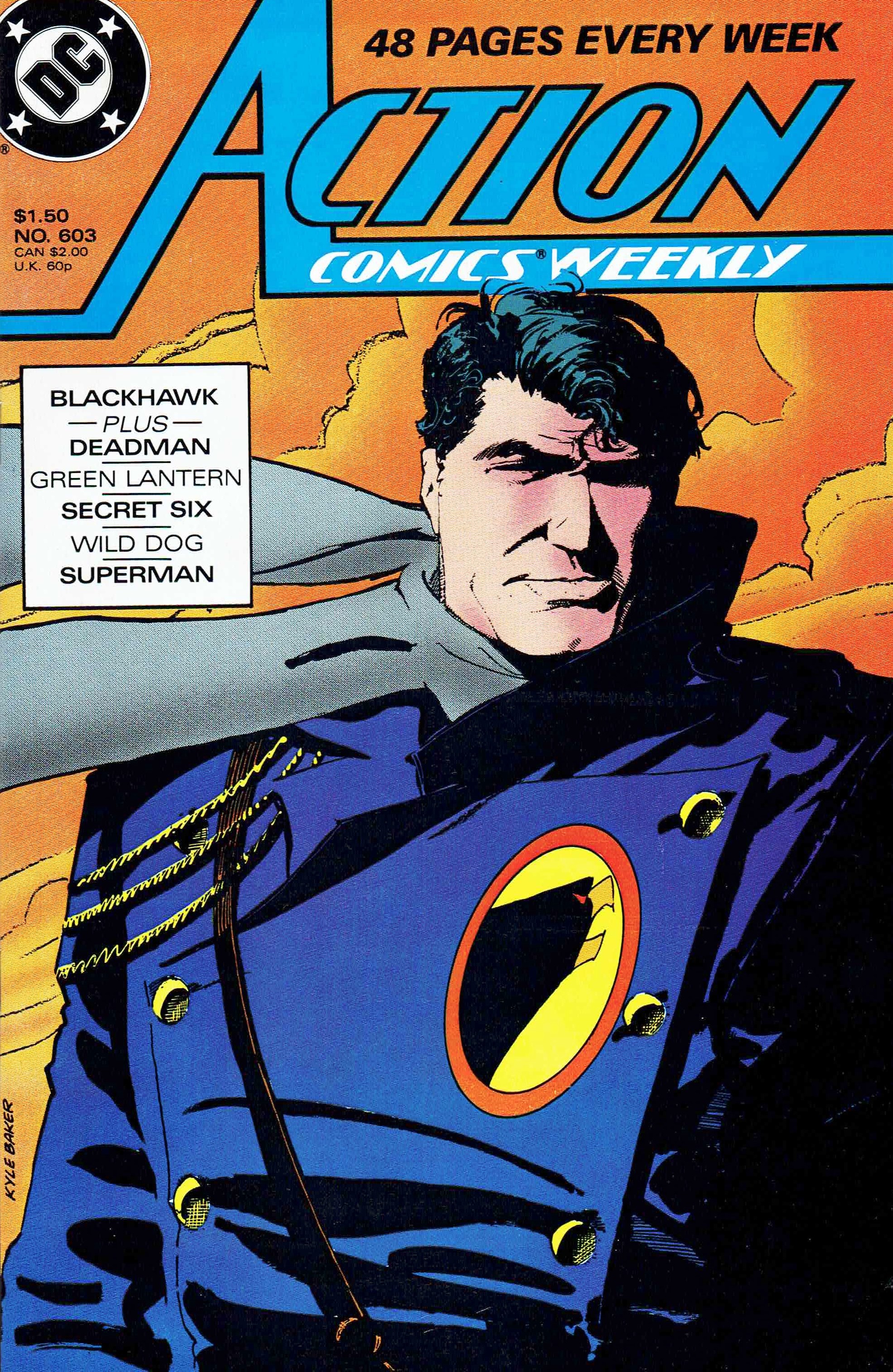Action Comics Weekly #603 cover