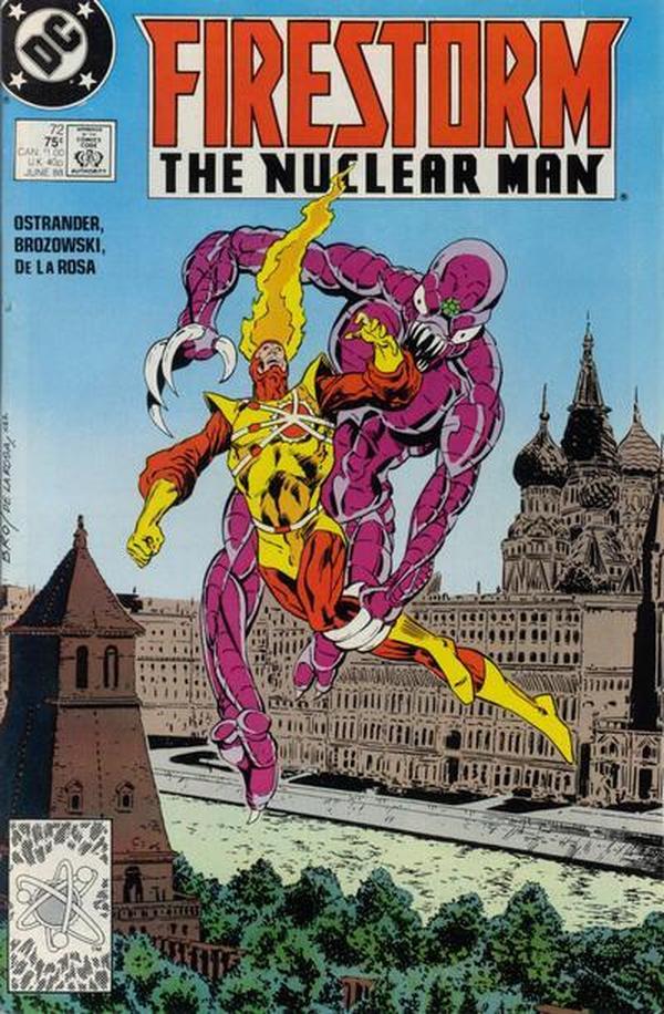 Firestorm the Nuclear Man #72 cover
