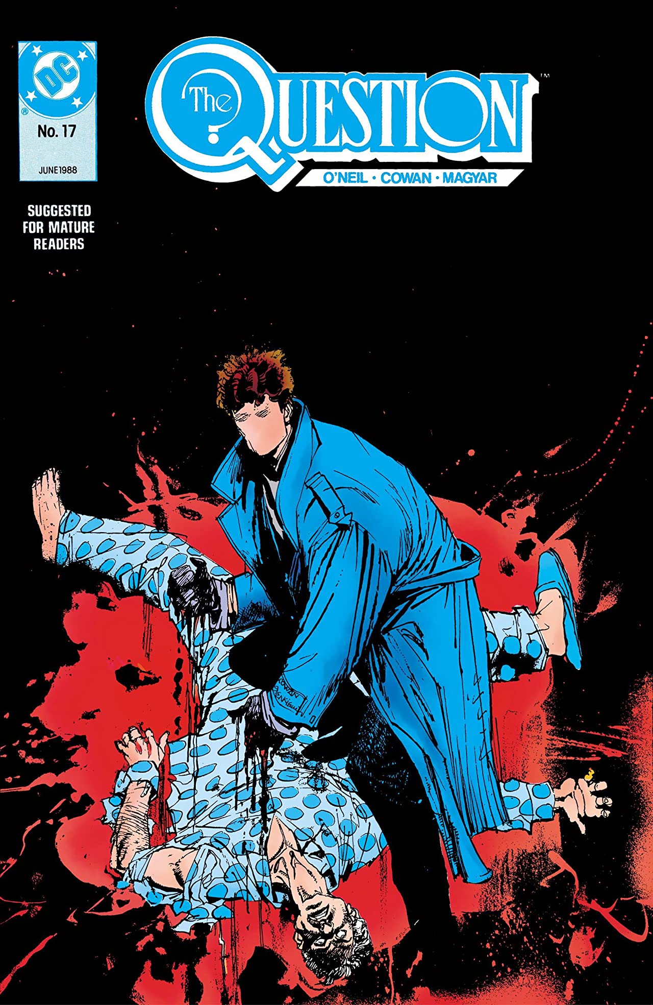 The Question #17 cover
