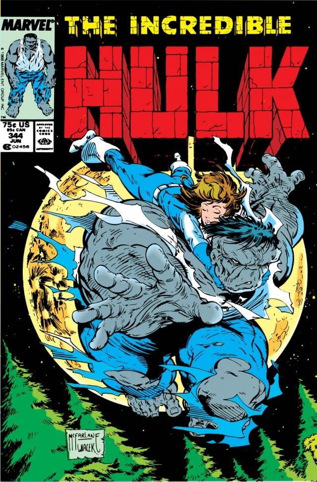 The Incredible Hulk #344 cover