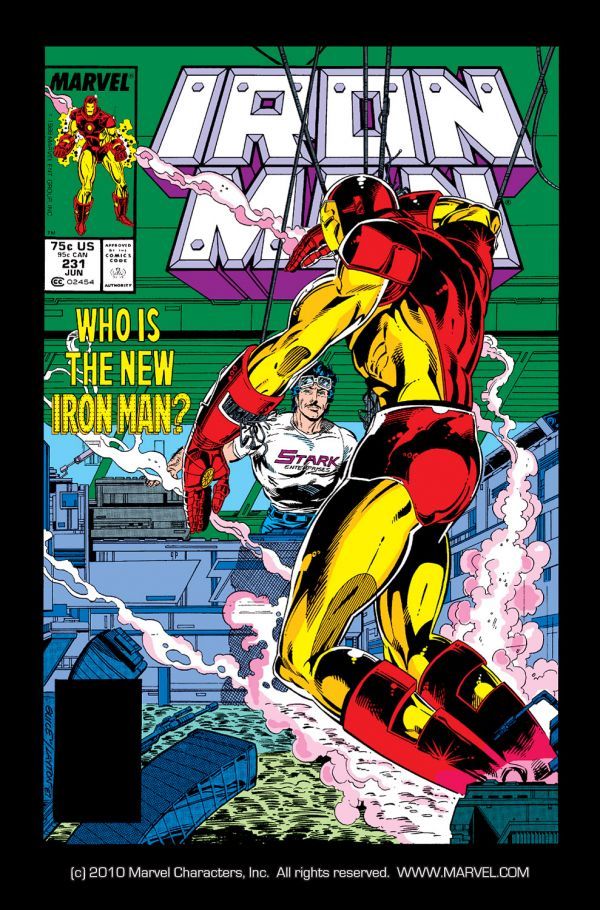 Iron Man #231 cover